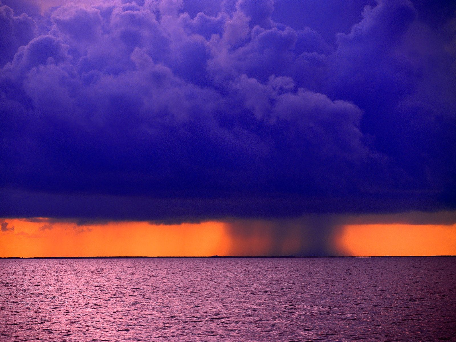 Rain Storm Over Belize Wallpaper Pictures Photos And Background