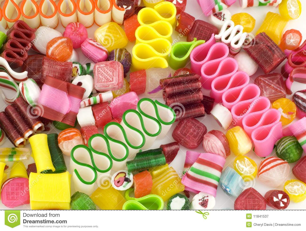 Colorful Candy Wallpaper Background