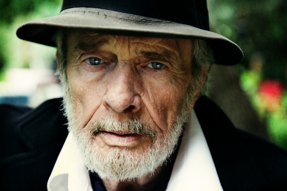 Merle Haggard Country Singer Elderly Hat Stock Photos