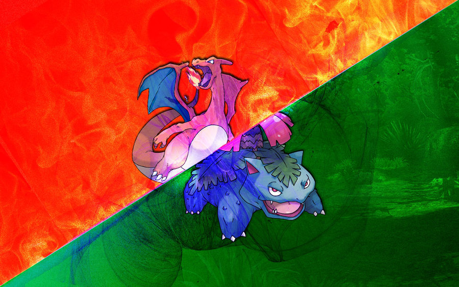 Pokemon Fire Red Leaf Green Desktop Background By Alexsh4499 On