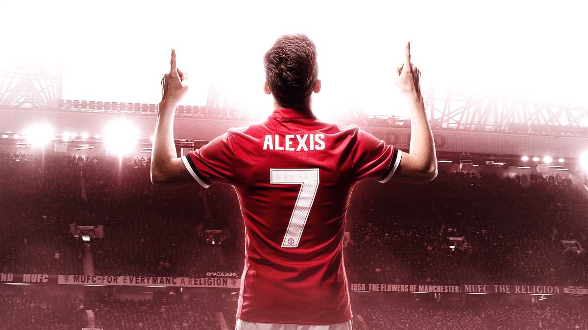 George On Alexis Manchester United Wallpaper