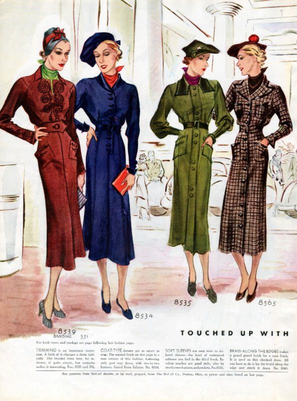1940 S Women Fashion New Fashion Dresses   New Fashion Dresses