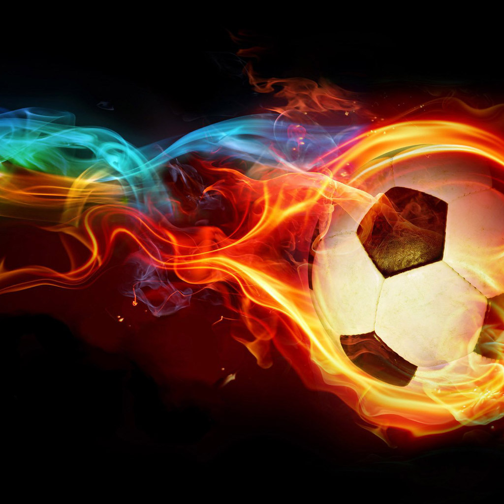 Fire Soccer Ball Jpg Phone Wallpaper By Moccacake28
