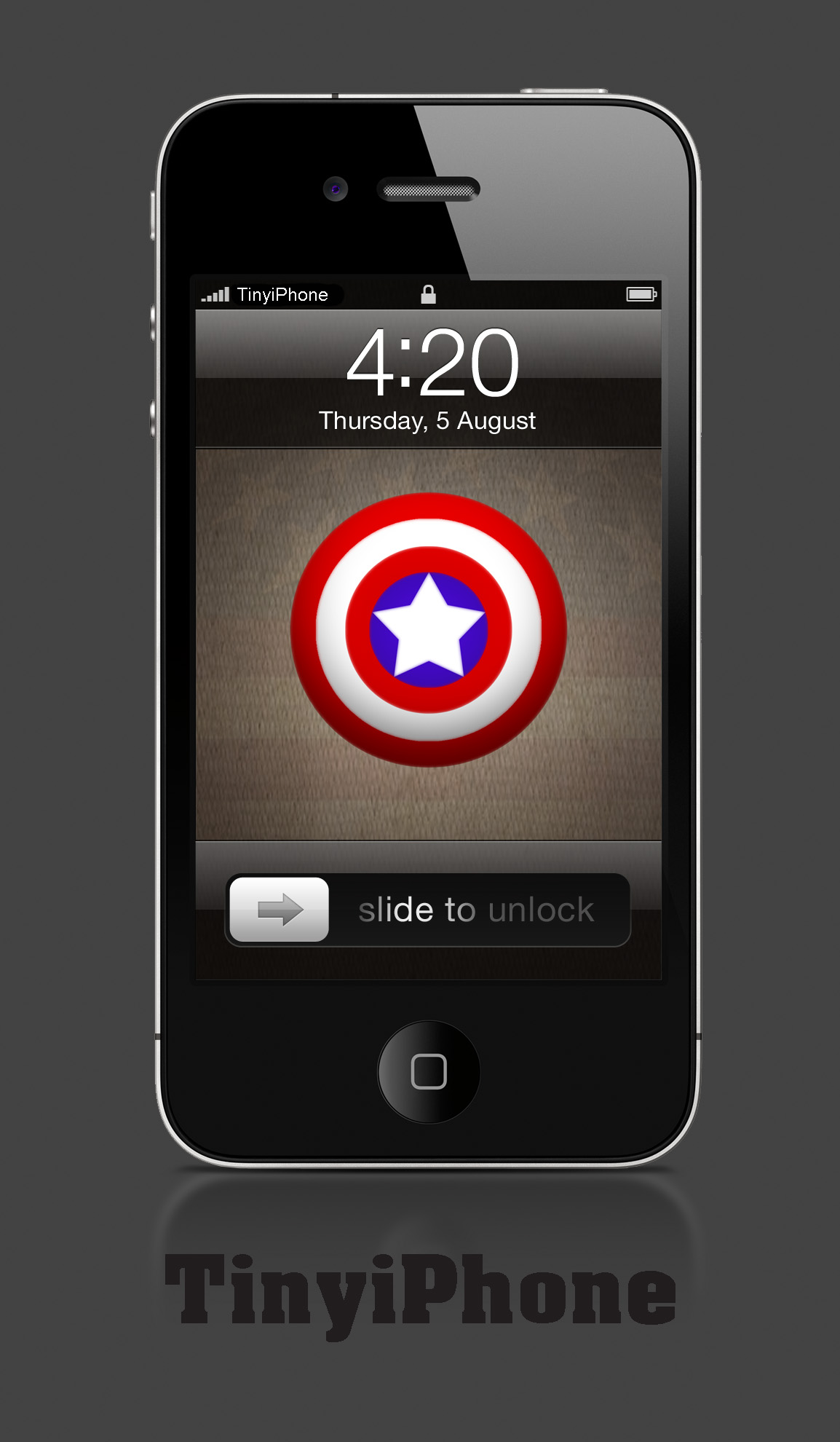 Wallpaper Captain America HD By TinyiPhone Customization
