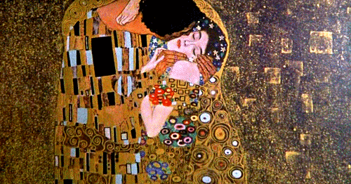The Kiss Gustav Klimt Wallpaper Image Pictures Becuo