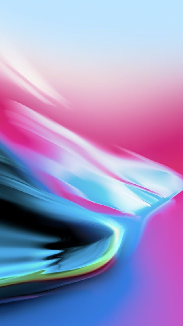 Wallpaper iPhone X wallpaper iPhone 8 iOS 11 colorful HD OS 640x1138