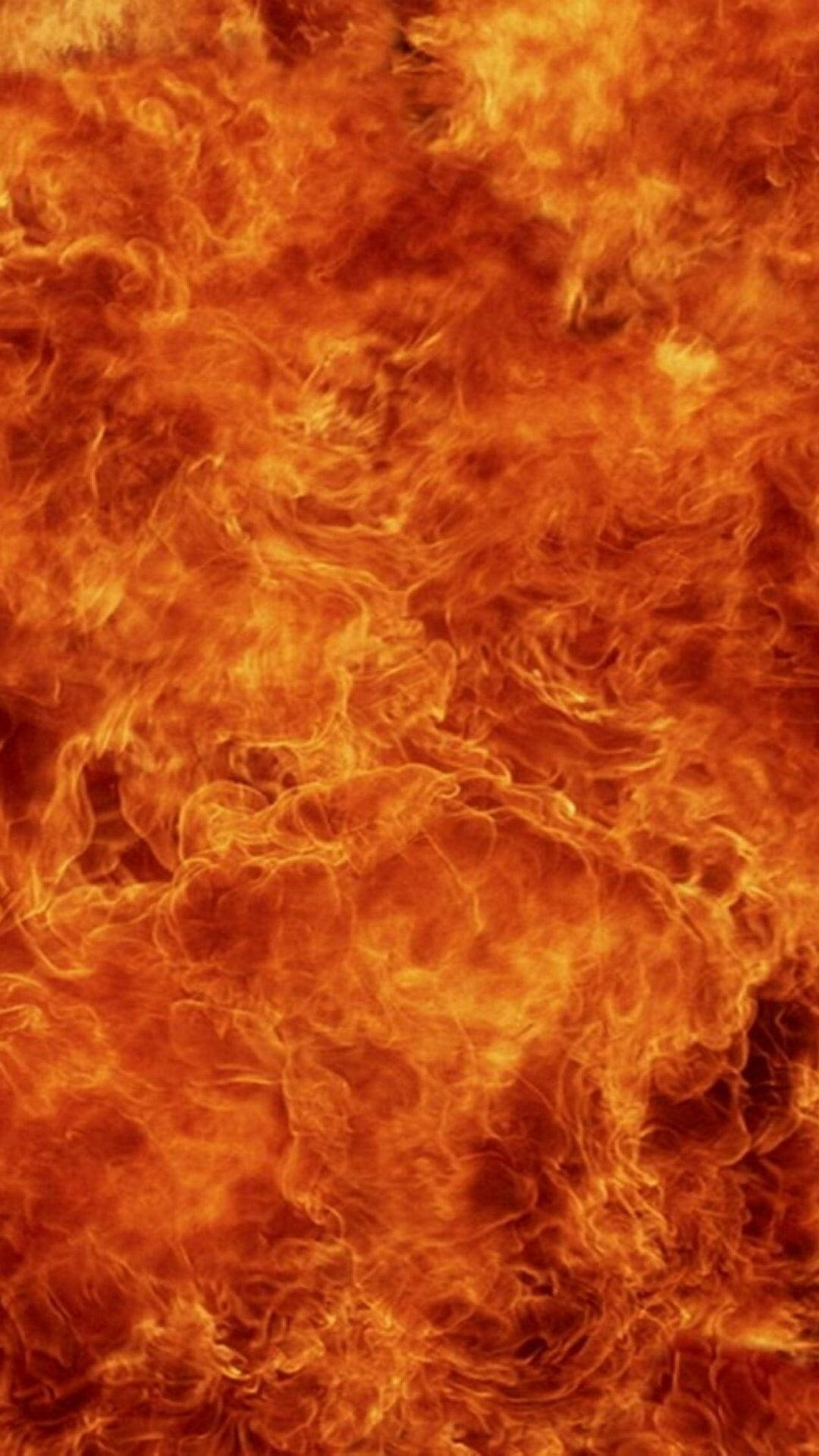 iPhone Fire Wallpaper