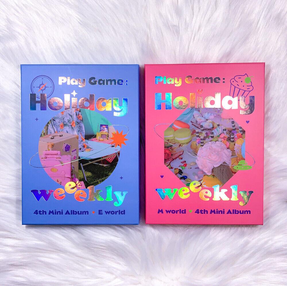 Weeekly Play Game Holiday 4th Mini Album No Photocard Select