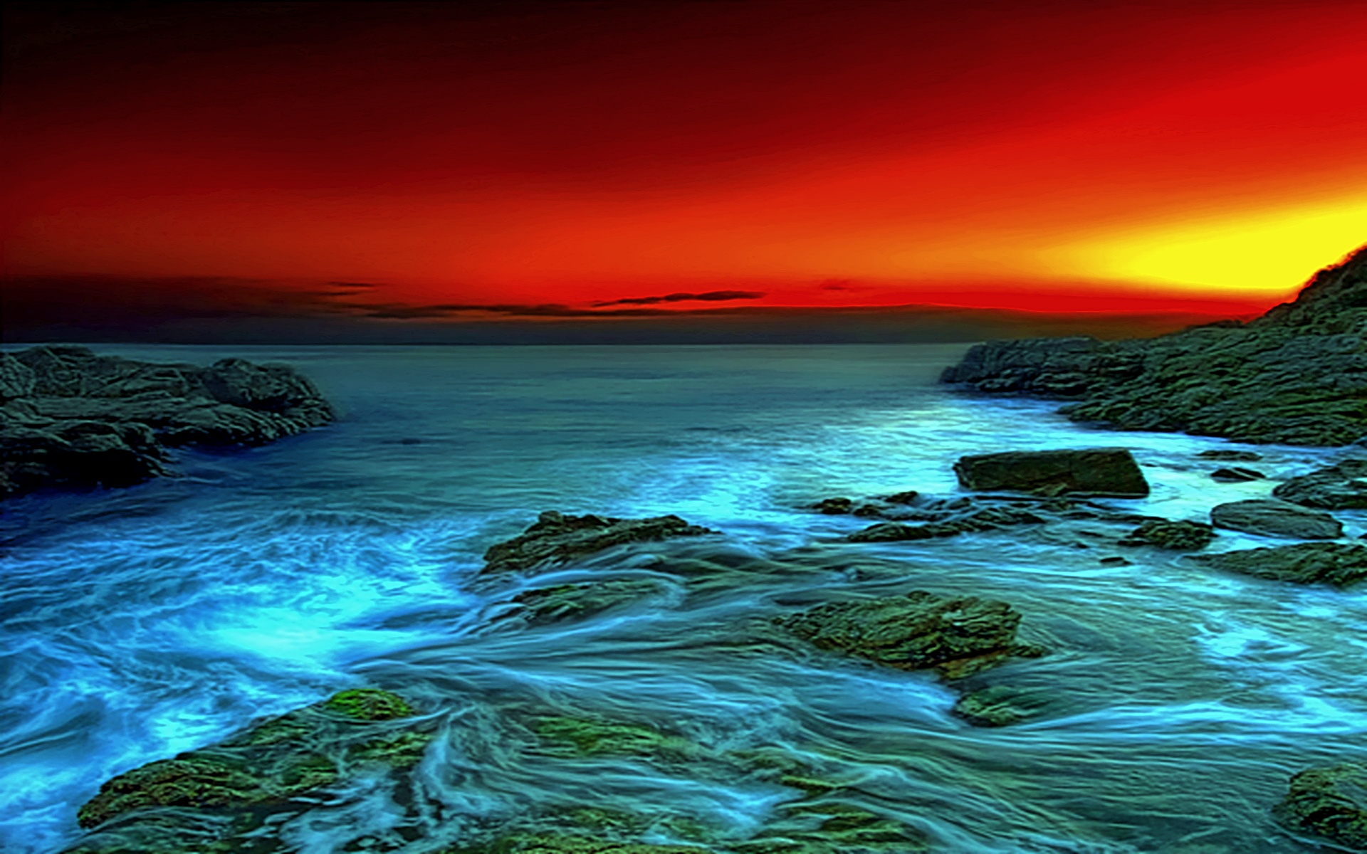 Stunning Ocean Waves Wallpaper HD For Your Desktop