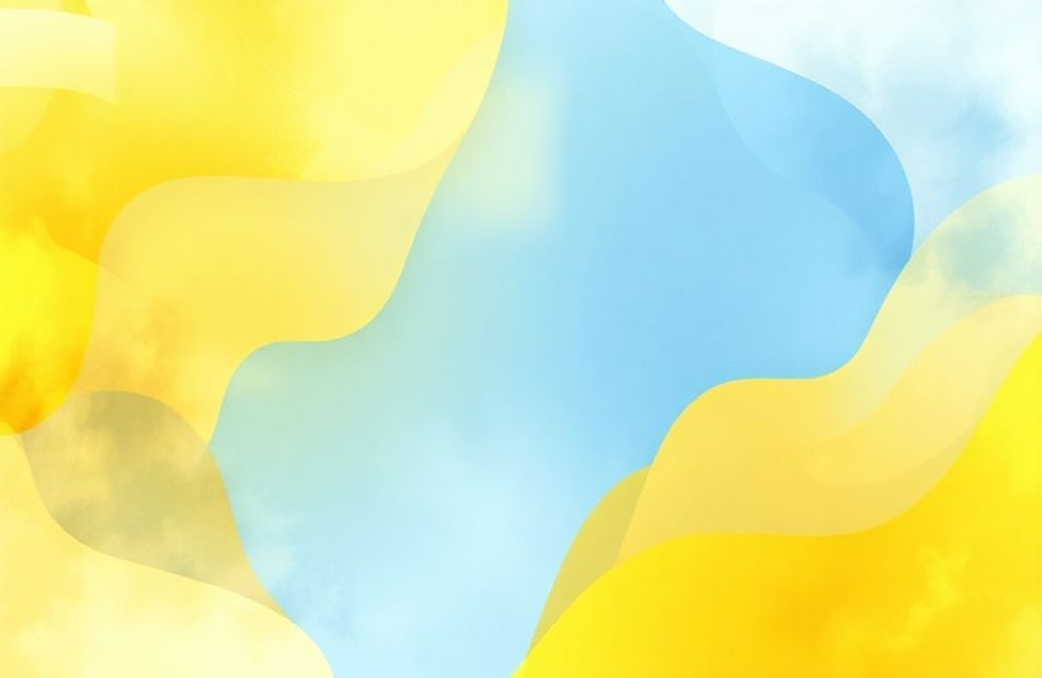 Yellow And Blue Wallpaper