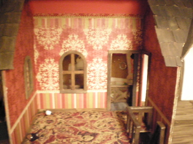 The First Room I Wallpapered With A Gift Bag Loved Colors So
