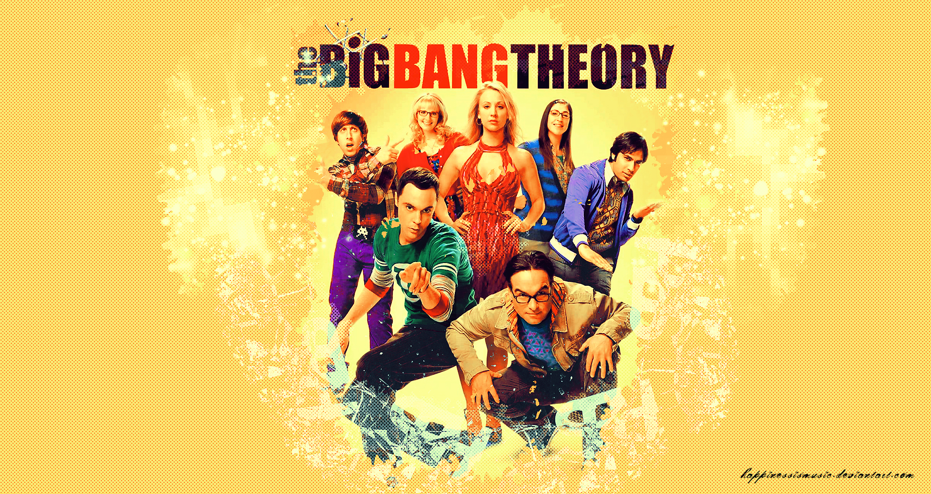 The Big Bang Theory Wallpaper By Happinessismusic On