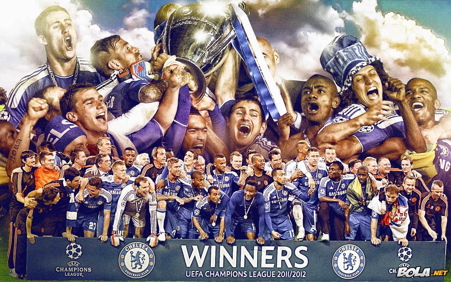 Wallpaper Chelsea Champions Size