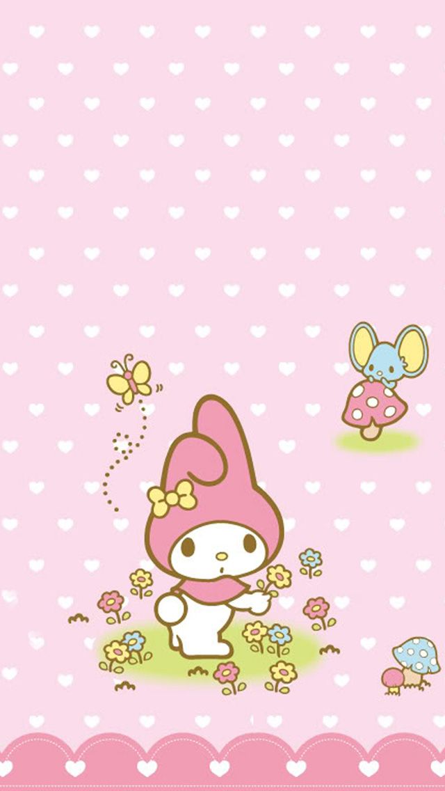 my melody iphone wallpaper