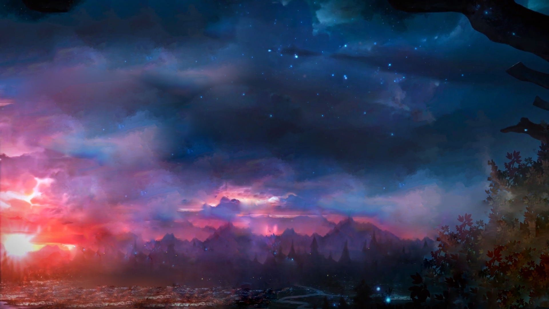 I Removed The People From Traveller Art Of Teldrassil Wow