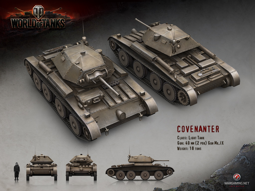 Covenanter Tanks World of Tanks media best videos and artwork 1024x768