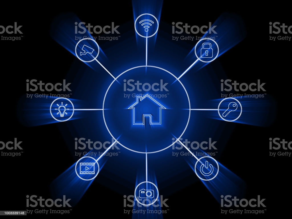 Smart Home Automation Work Application Inter Technology