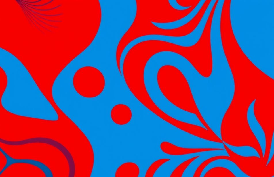 Red And Blue Wallpaper