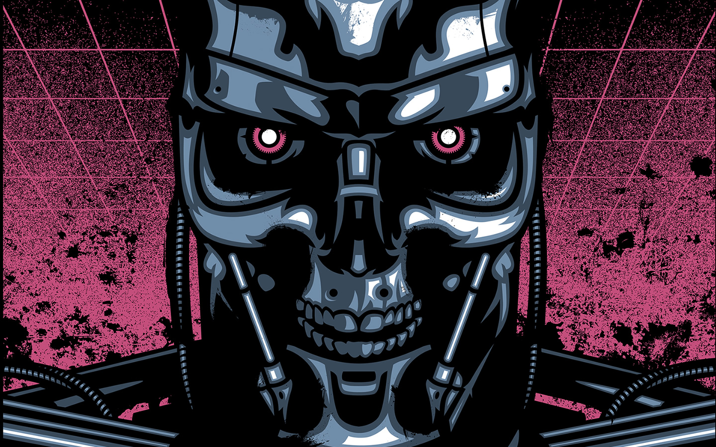 Wallpaper Of The Week Terminator By James White Abduzeedo Design