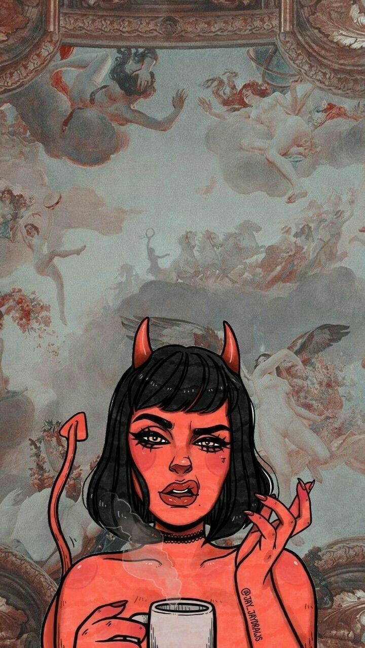 Wallpaper Devil And Art Image Fond D Cran