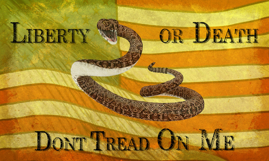 Dont Tread On Me Wallpaper Defend The Constitution Or Go