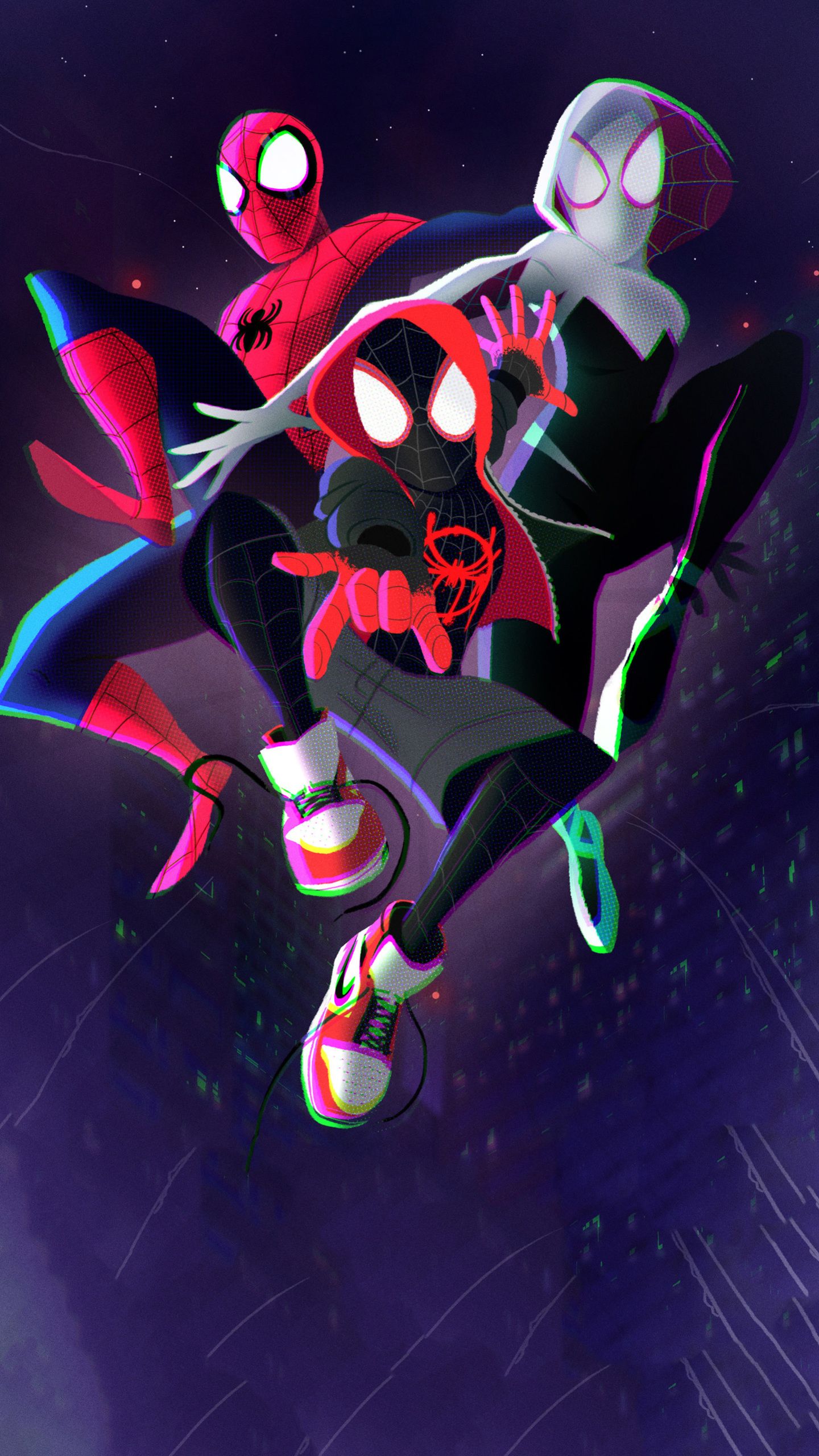 Miles Morales Image Spider Man Into The Verse HD Wallpaper