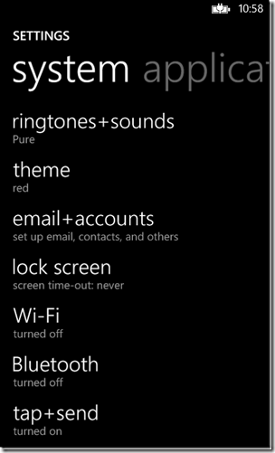 Lock Screen Settings Choose The Notification Type That Will Display
