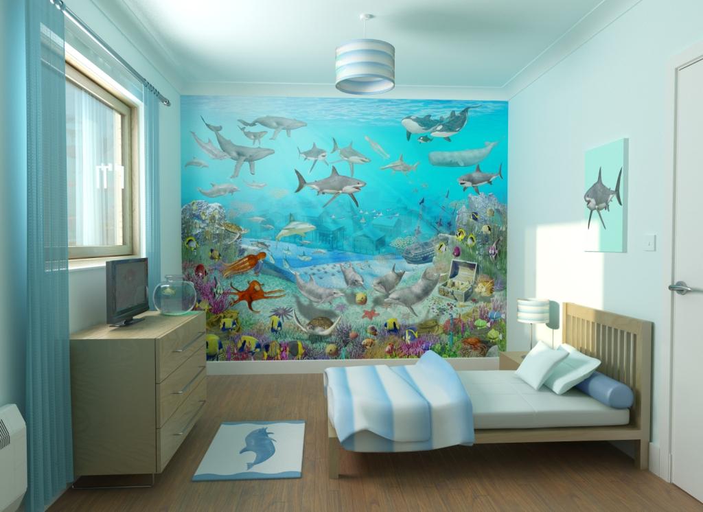Ocean Themed Room For Kids Decorating Ideas
