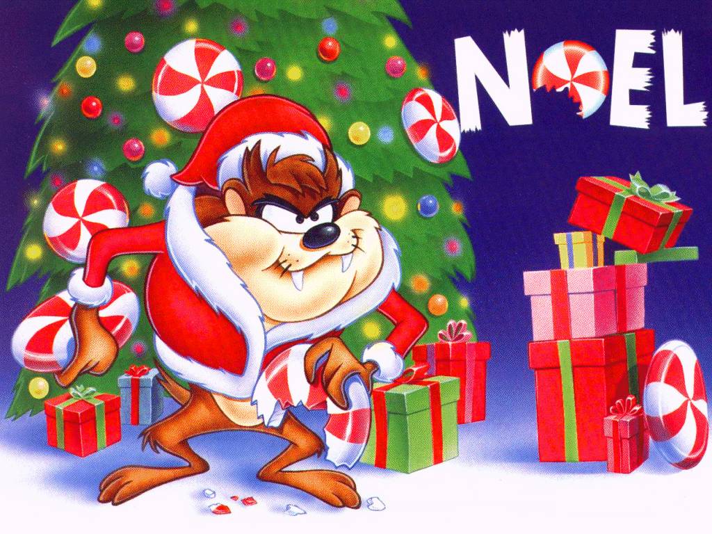 Gallery for looney tunes christmas wallpapers 1024x768