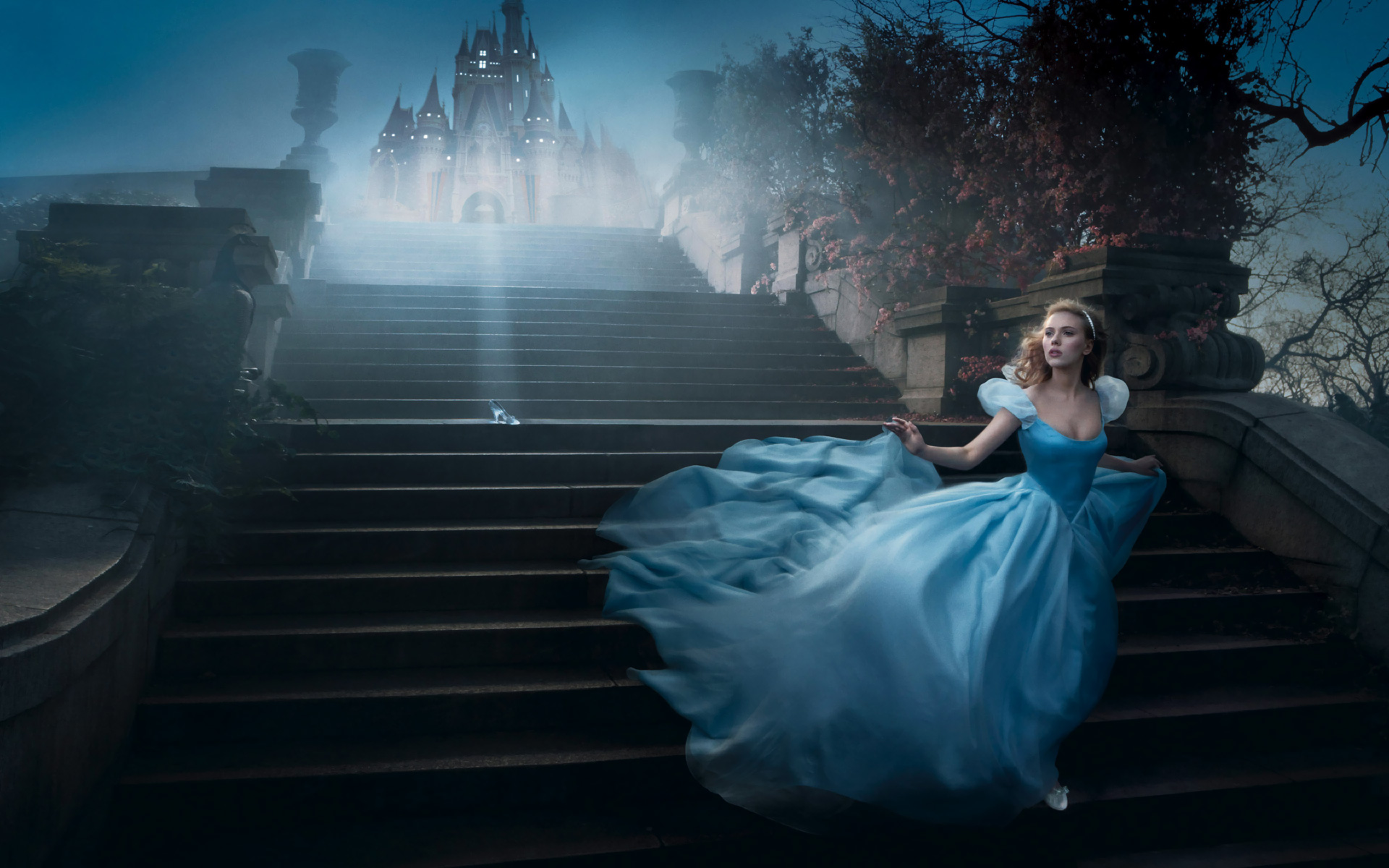 Scarlett Johansson Cinderella Wallpaper