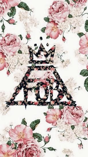 Darker Floral Fob Phone Background Fall Out Boy Flowers Girly