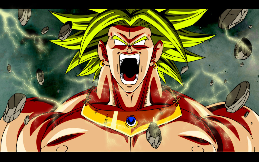 Angry Broly Wallpaper By Link Leob