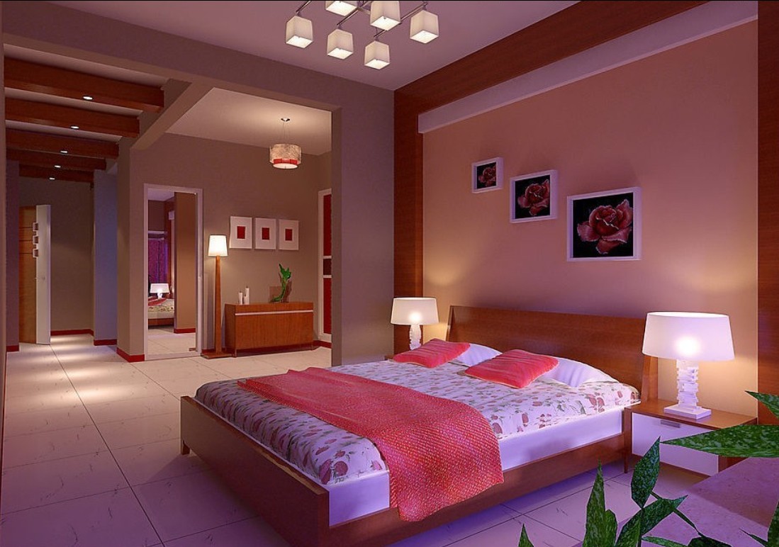 Free Download Luxury Bedroom Walls And Lighting Design