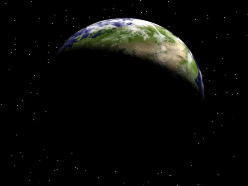 Earth Night Home Sweet Space Plas HD Desktop Wallpaper