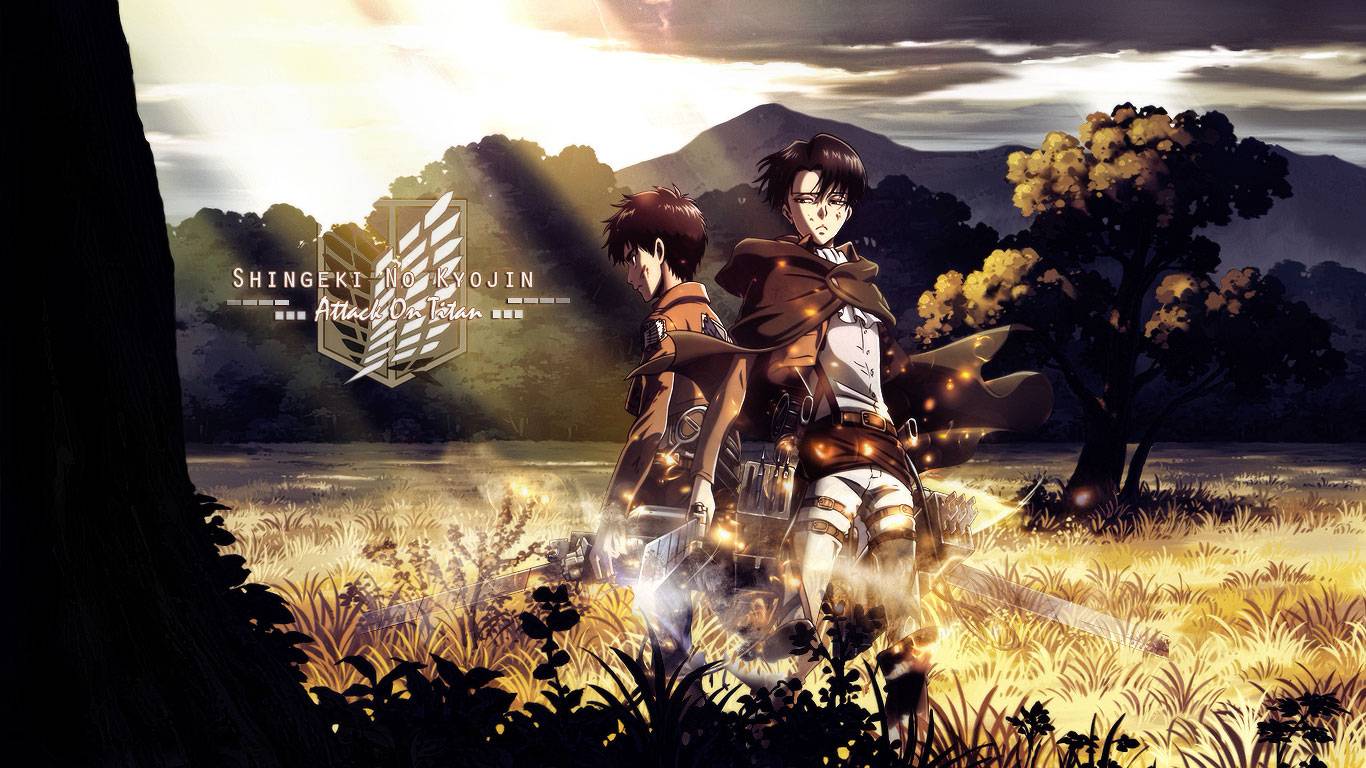 Eren and Levi   Attack on Titan Wallpaper
