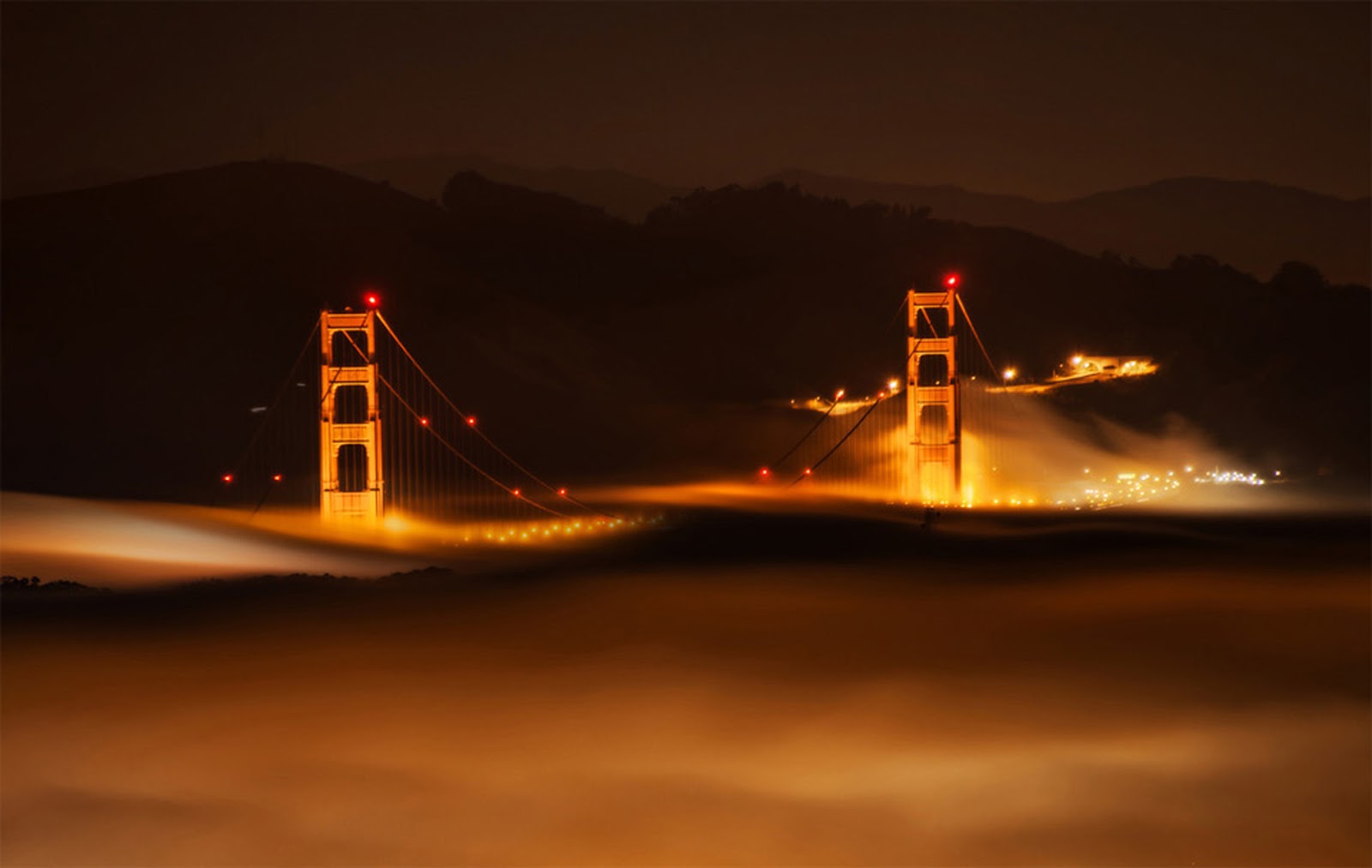 San Francisco HD Wallpaper Fog
