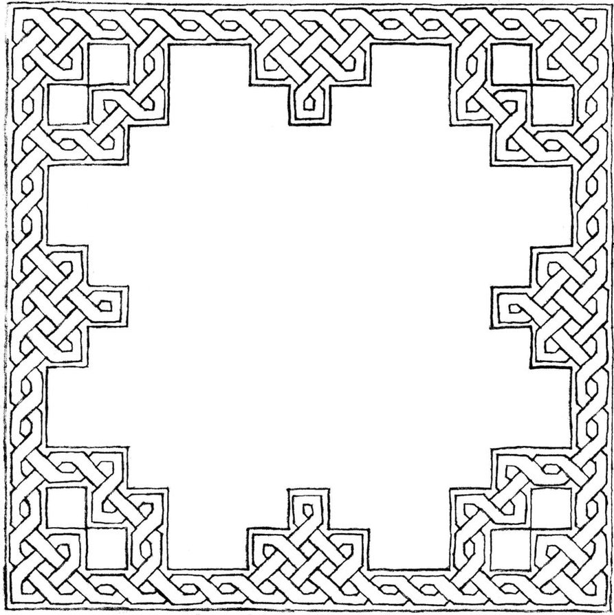 Celtic Knot Wallpaper Border A By