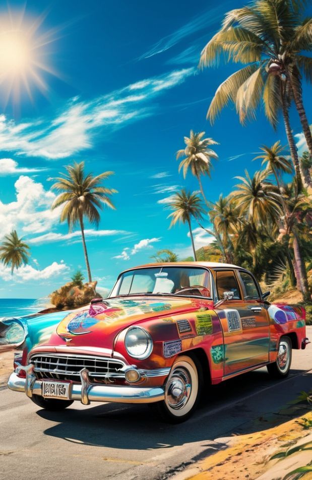 Travel Retro Wallpaper