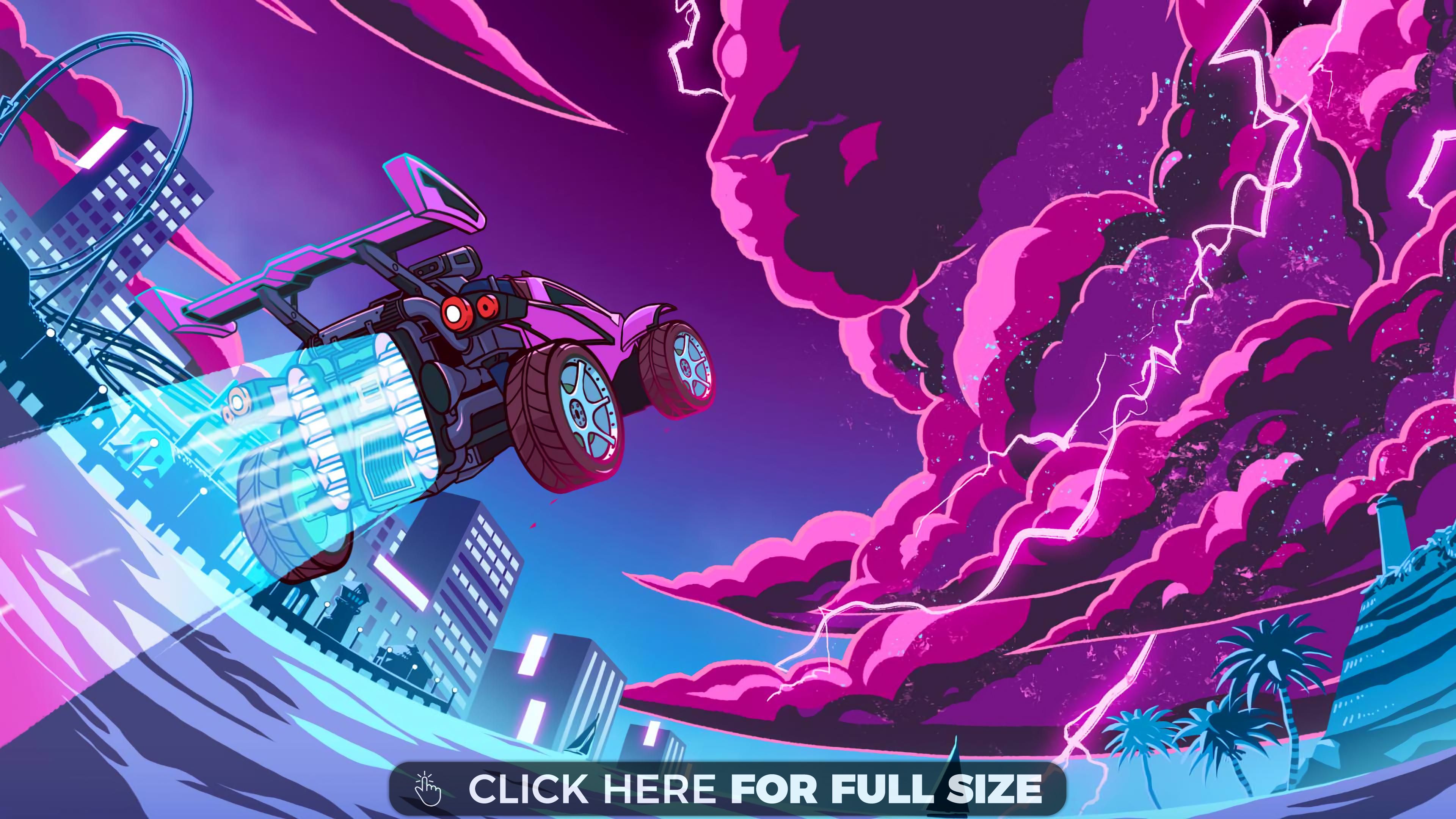 Rocket League R Wallpaper Original