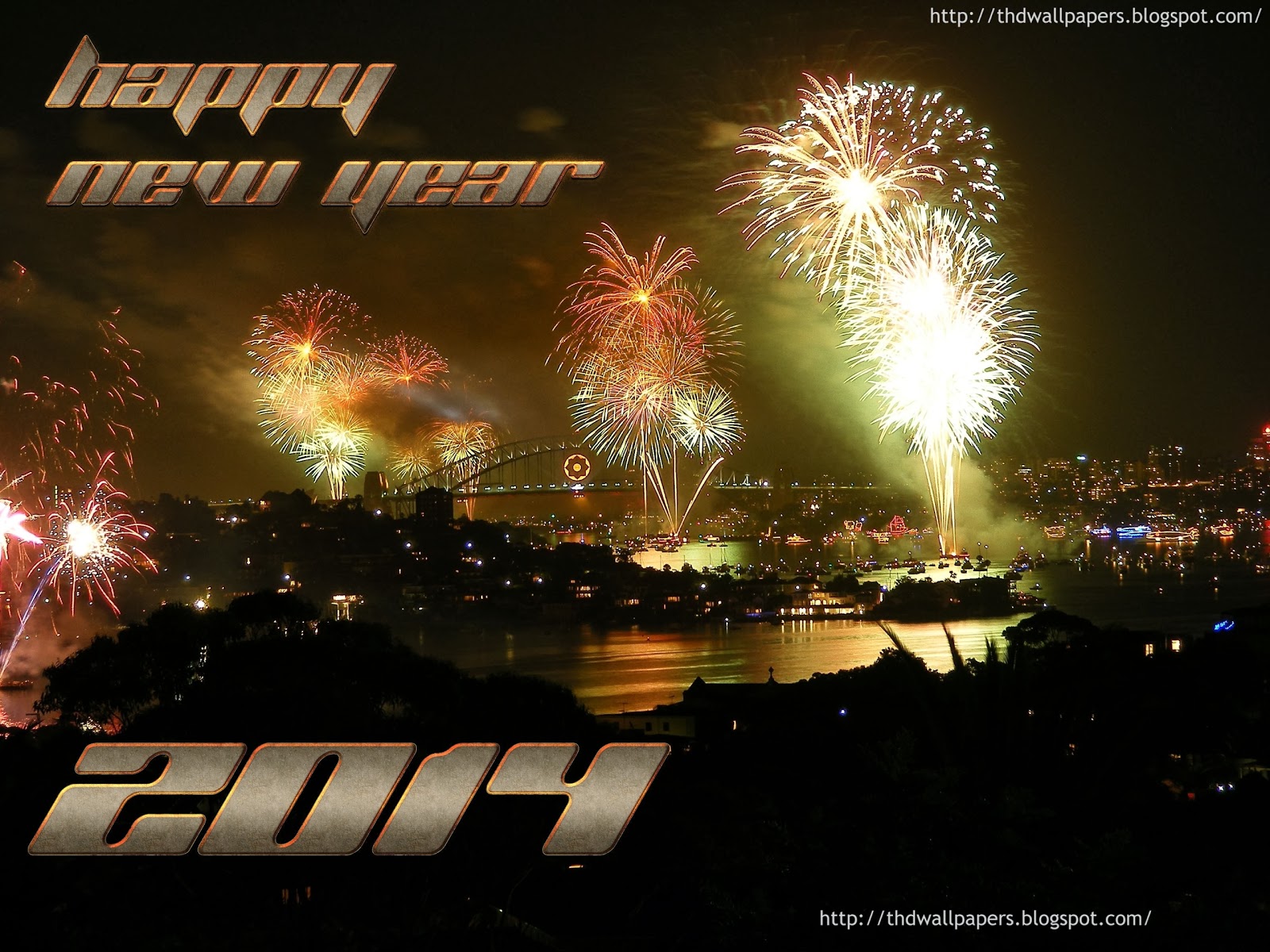 Happy New Year Eve Wallpaper Fireworks Pictures