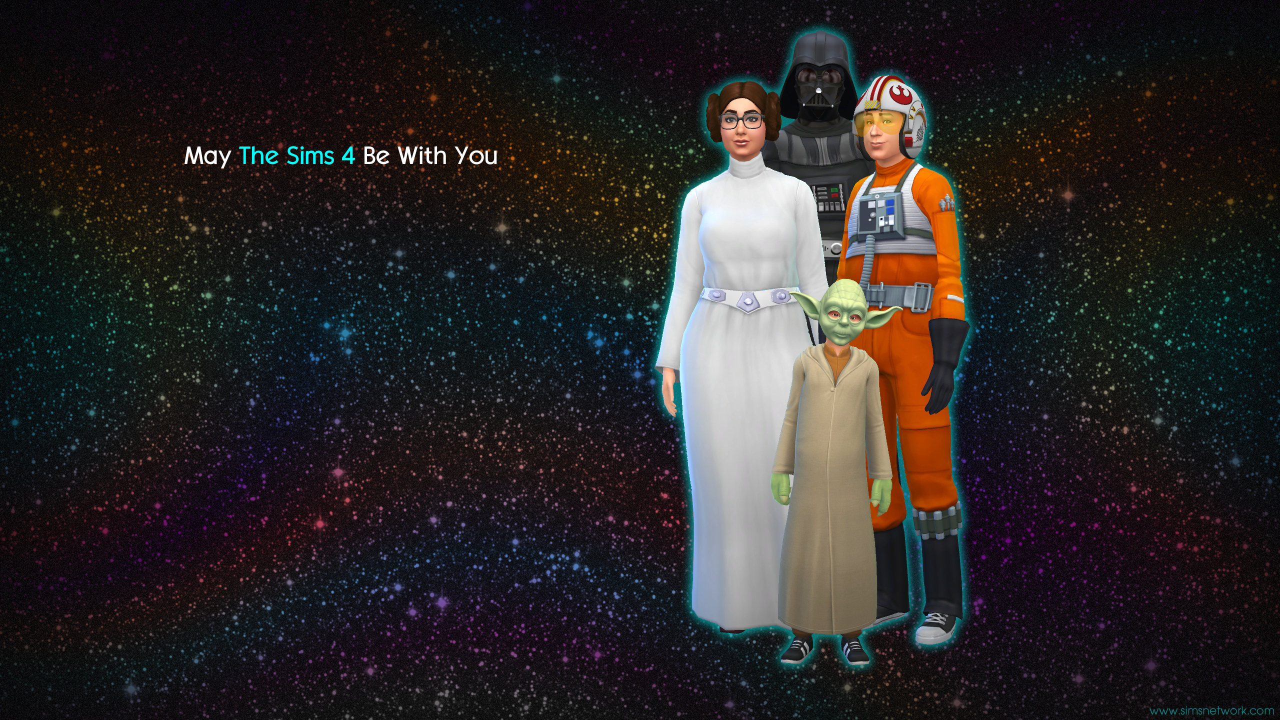 May The Sims Be With You Wallpaper Snw Simswork