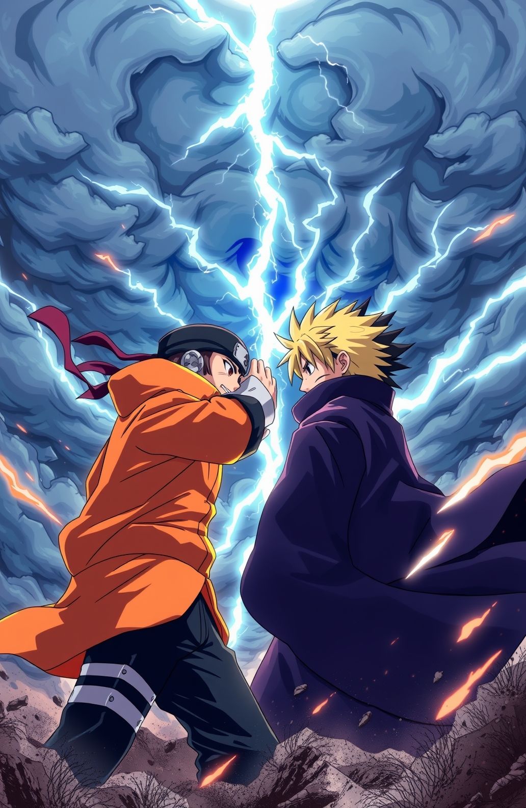 Naruto Vs Sasuke Wallpaper