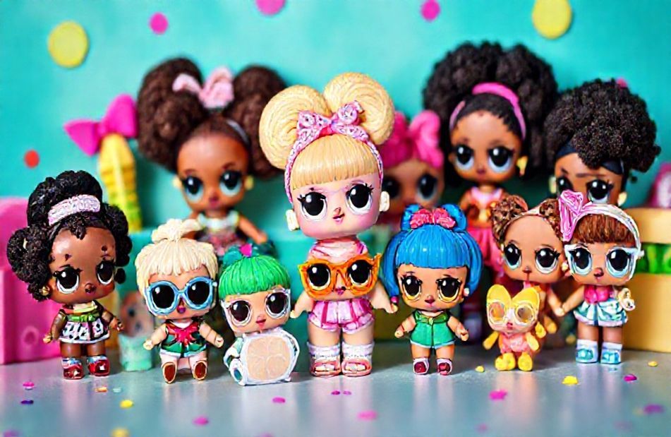 L O Surprise Dolls Wallpaper