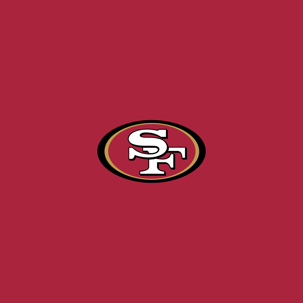 San Francisco 49ers Team Logo iPad Wallpaper Digital