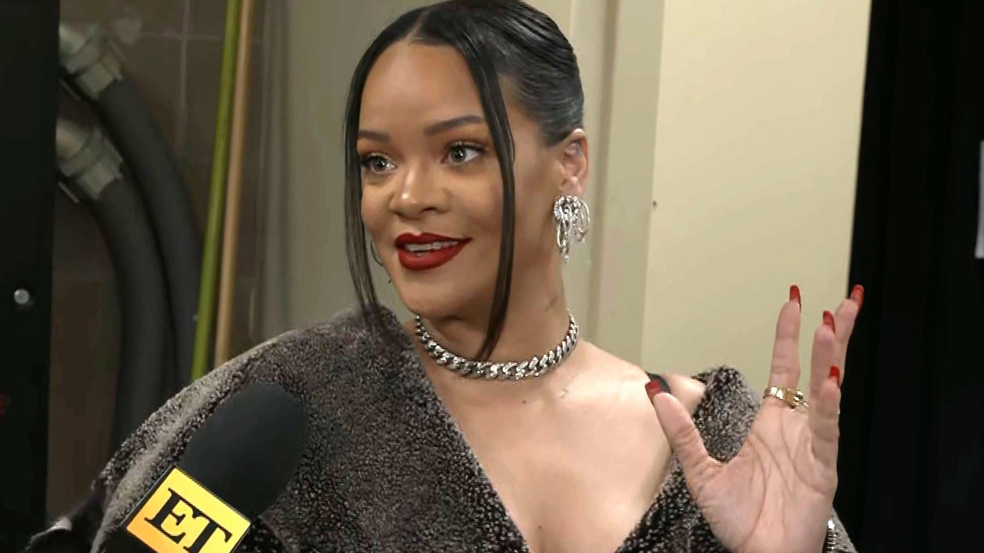 Rihanna Pinching Myself Over Milestones Super Bowl LVII Oscars