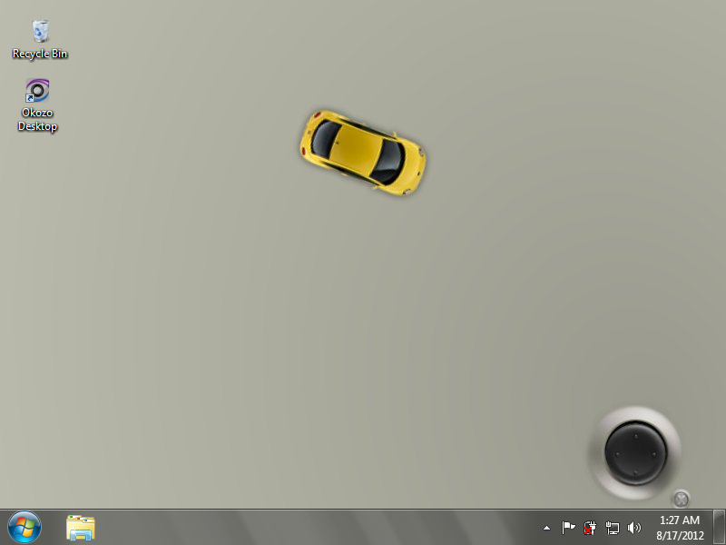Interactive Car Desktop Wallpaper