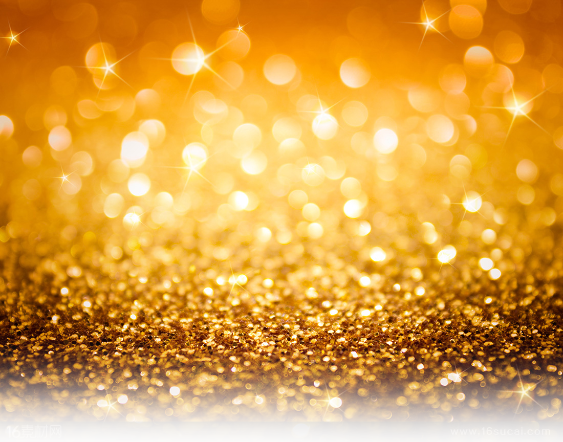Gold Glitter Transparent Background Png Wallpaper