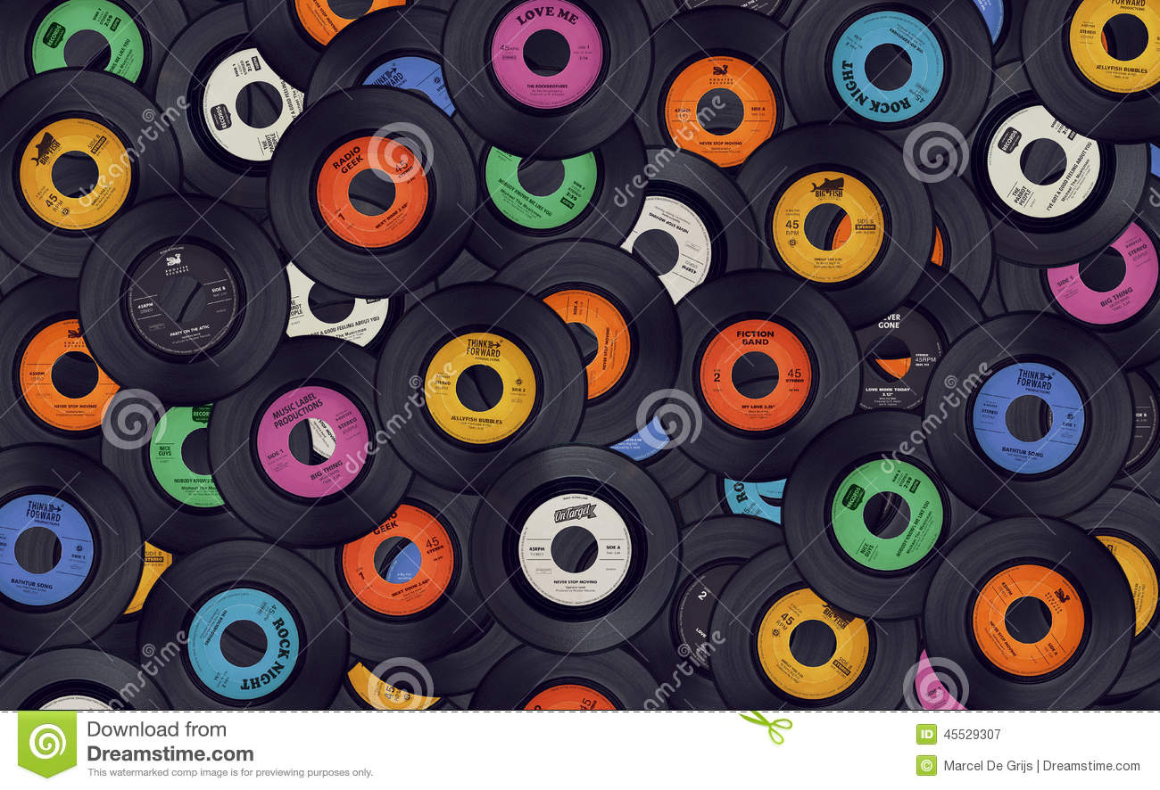 Background Showing Pics For Vinyl Records S