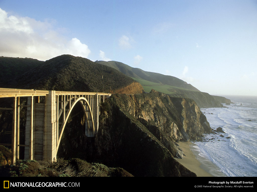 Big Sur Coast California National Geographic Photography Desktop