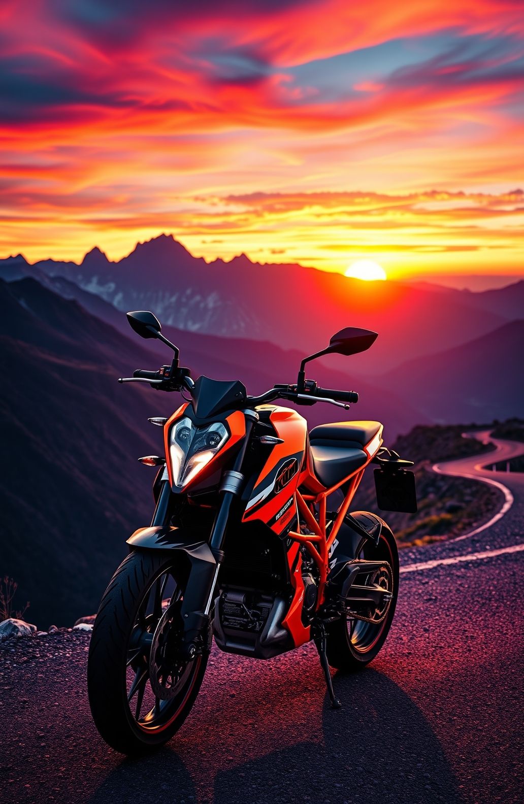 Ktm Duke Bike HD Wallpaper
